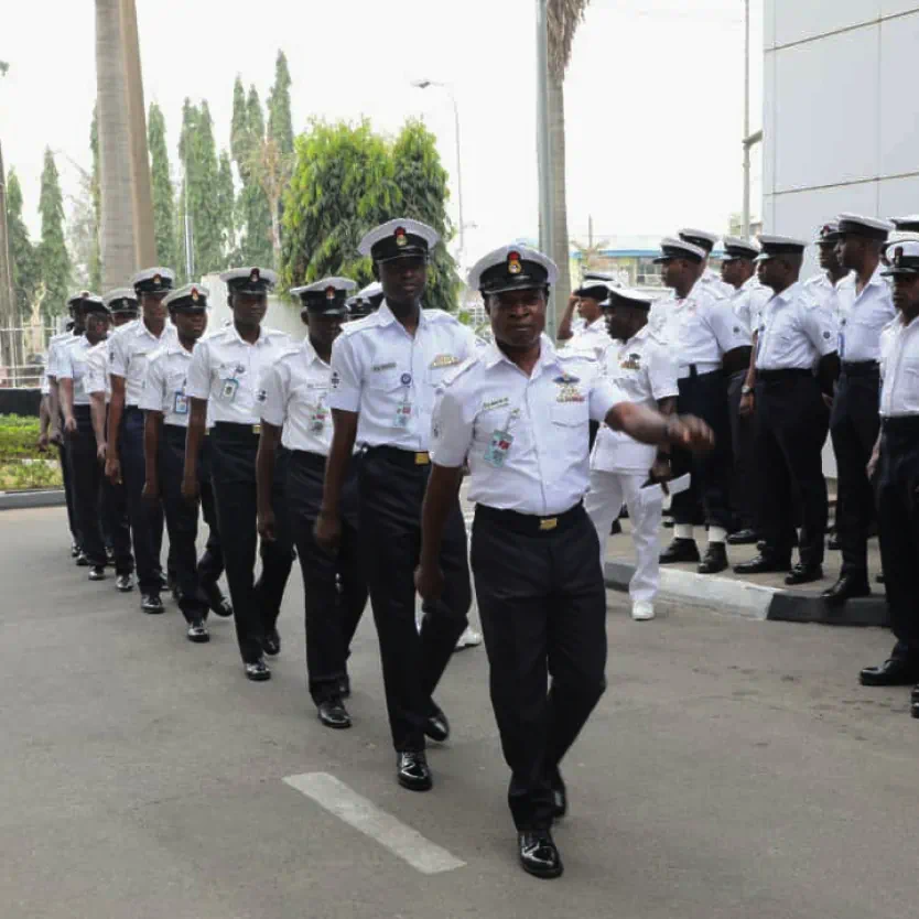 Navy basic training exercise